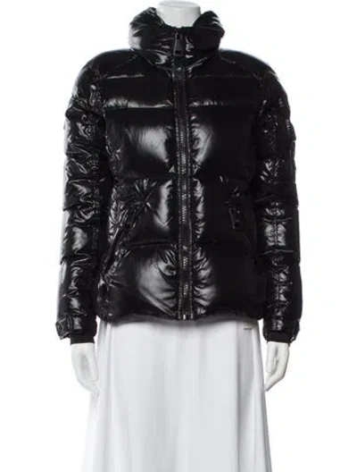 Pre-owned Sam Nylon Down Jacket In Black