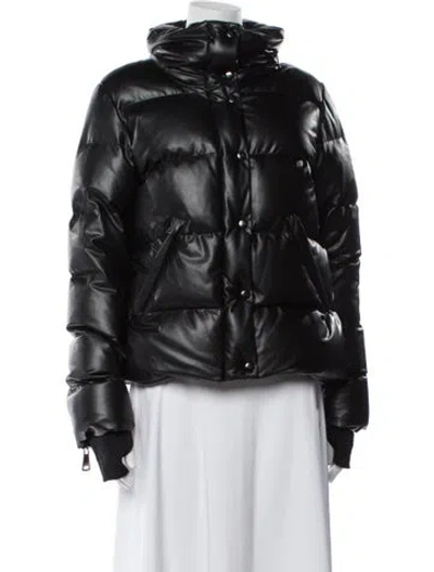 Pre-owned Sam Nylon Down Jacket In Black