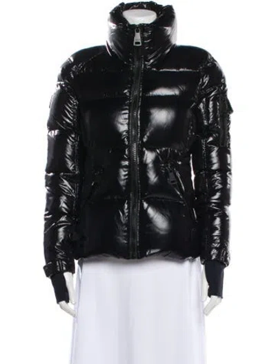 Pre-owned Sam Nylon Down Jacket In Black