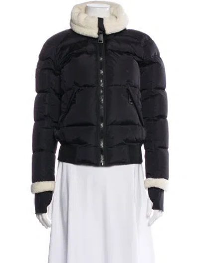 Pre-owned Sam Nylon Down Jacket In Black