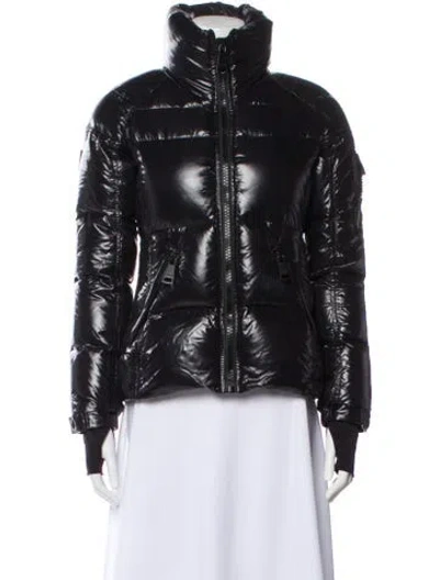 Pre-owned Sam Nylon Down Jacket In Black