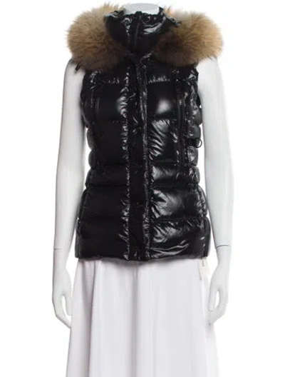 Pre-owned Sam Nylon Down Jacket In Black