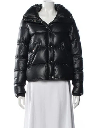 Pre-owned Sam Nylon Down Jacket In Black