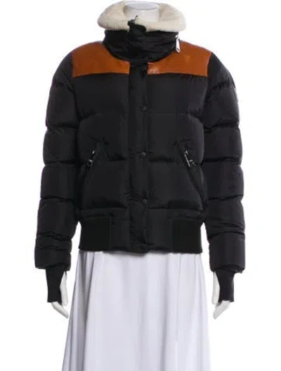 Pre-owned Sam Nylon Down Jacket In Black