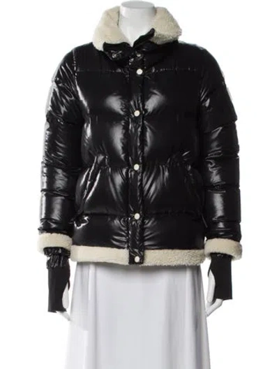 Pre-owned Sam Nylon Down Jacket In Black