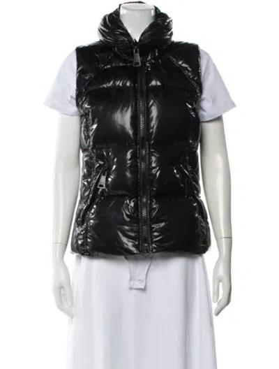 Pre-owned Sam Nylon Down Jacket In Black