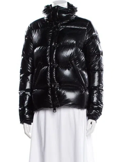 Pre-owned Sam Nylon Down Jacket In Black