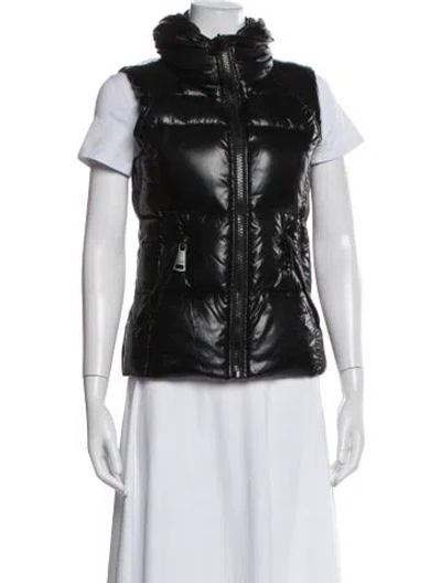 Pre-owned Sam Nylon Down Jacket In Black