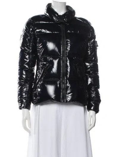 Pre-owned Sam Nylon Down Jacket In Black
