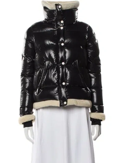 Pre-owned Sam Nylon Down Jacket In Black