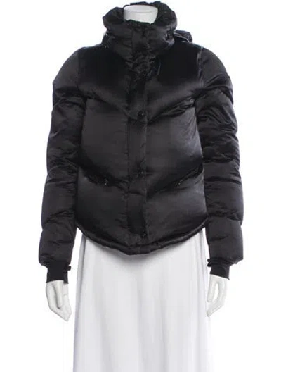 Pre-owned Sam Nylon Down Jacket In Black