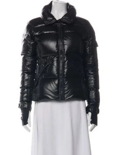 Pre-owned Sam Nylon Down Jacket In Black