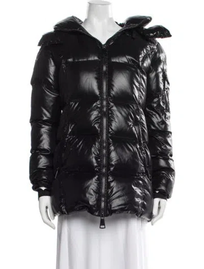 Pre-owned Sam Nylon Down Jacket In Black
