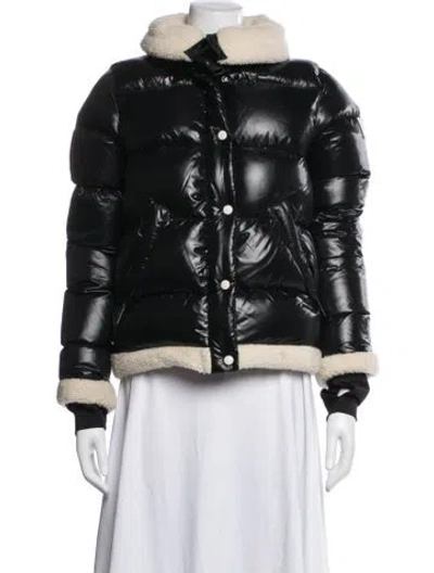 Pre-owned Sam Nylon Down Jacket In Black