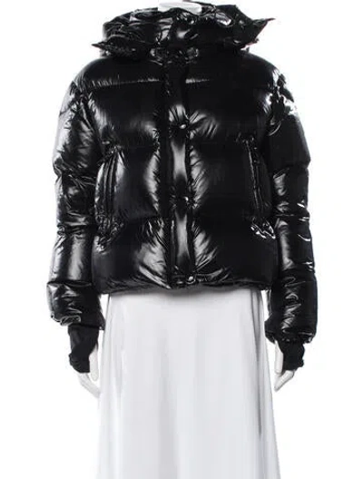 Pre-owned Sam Nylon Down Jacket In Black