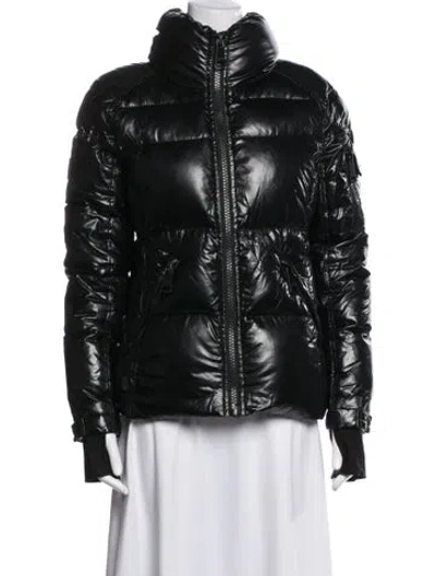 Pre-owned Sam Nylon Down Jacket In Black