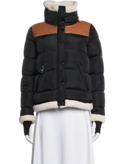Pre-owned Sam Nylon Down Jacket In Black