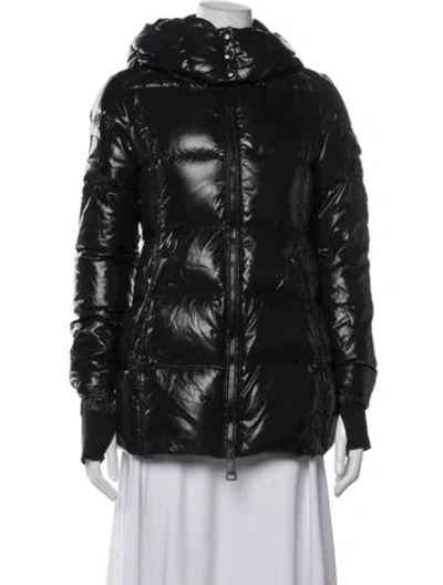 Pre-owned Sam Nylon Down Jacket In Black