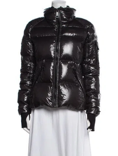 Pre-owned Sam Nylon Down Jacket In Black