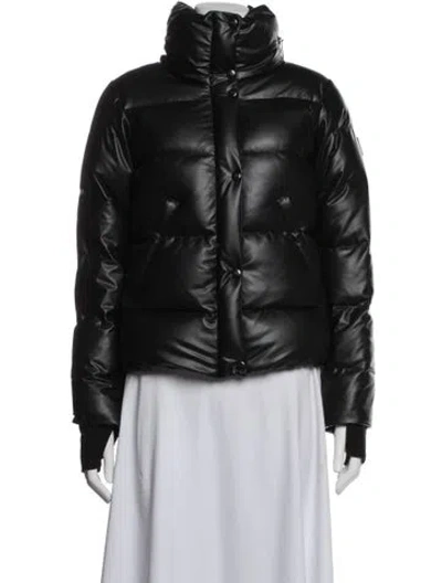 Pre-owned Sam Nylon Down Jacket In Black