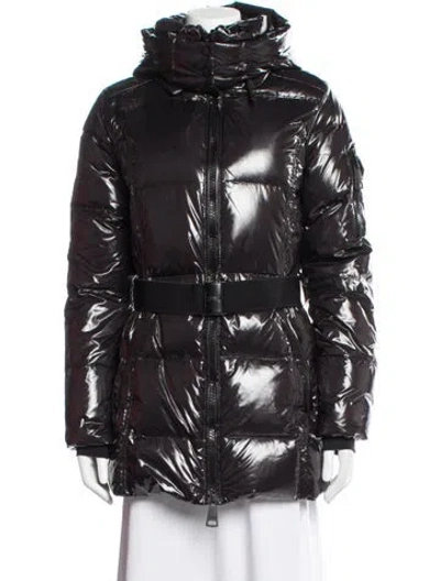 Pre-owned Sam Nylon Down Jacket In Black
