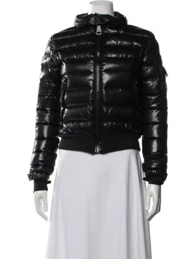 Pre-owned Sam Nylon Down Jacket In Black