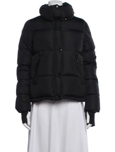Pre-owned Sam Nylon Down Jacket In Black