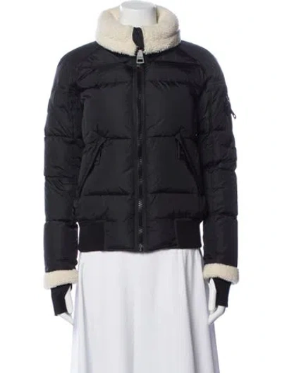 Pre-owned Sam Nylon Down Jacket In Blue