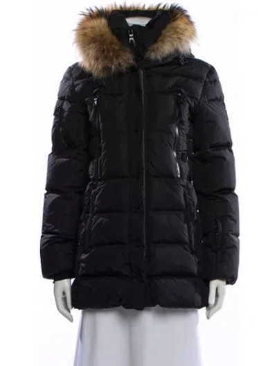 Pre-owned Sam Nylon Down Jacket In Gray