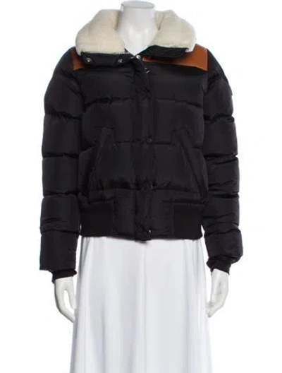 Pre-owned Sam Nylon Down Jacket In Gray