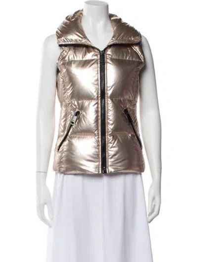 Pre-owned Sam Nylon Down Jacket In Neutral