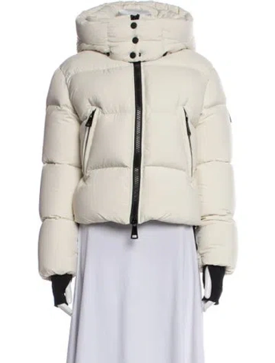 Pre-owned Sam Nylon Down Jacket In Neutral
