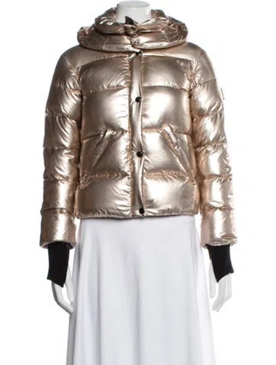 Pre-owned Sam Nylon Down Jacket In Neutrals