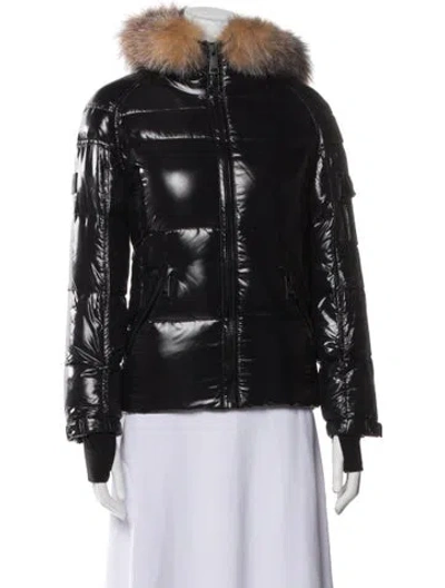 Pre-owned Sam Nylon Down Jacket W/ Tags In Black