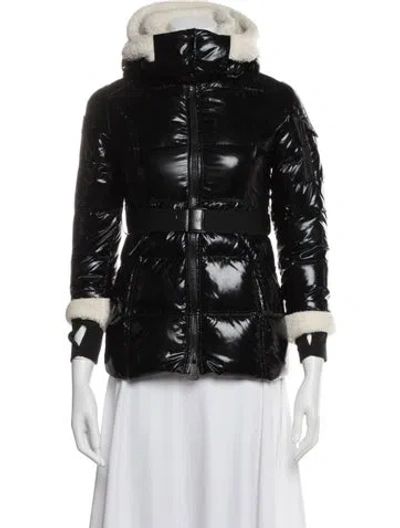 Pre-owned Sam Nylon Down Jacket W/ Tags In Black