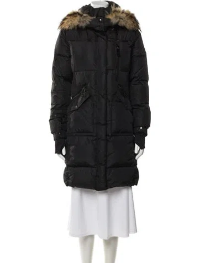 Pre-owned Sam Nylon Parka In Gray