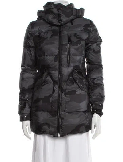 Pre-owned Sam Nylon Patterned In Black
