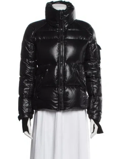 Pre-owned Sam Nylon Puffer Jacket In Neutral