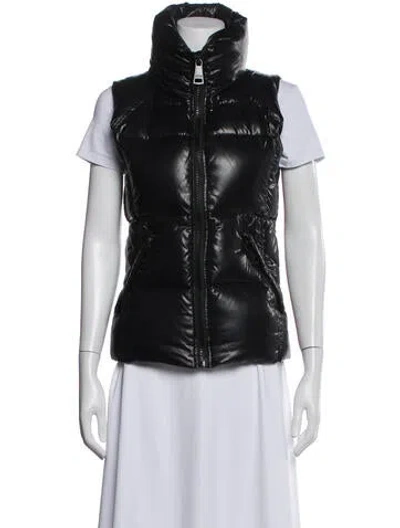 Pre-owned Sam Nylon Vest In Blue