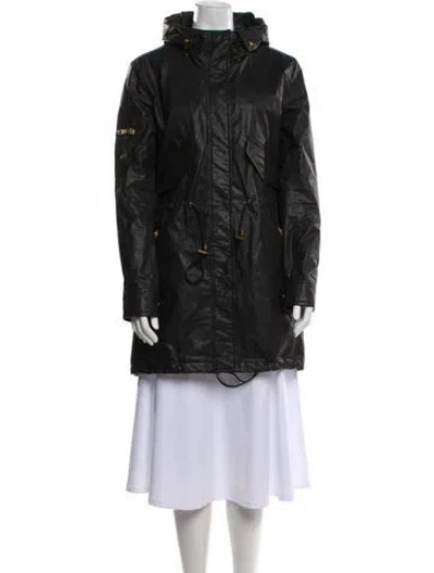 Pre-owned Sam Parka In Black
