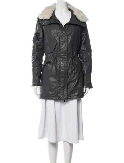 Pre-owned Sam Parka In Grey
