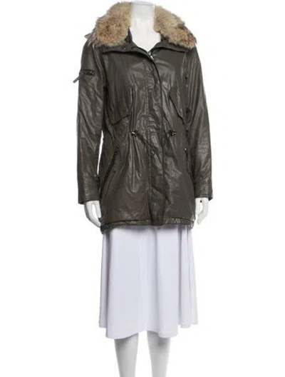 Pre-owned Sam Parka In Grey