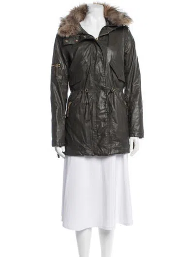 Pre-owned Sam Parka In Neutrals
