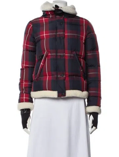 Pre-owned Sam Plaid Print Jacket In Multi