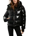 Sam Bungalow Double-front Puffer Down Jacket In Jet