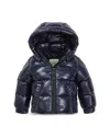Sam Unisex Snowflurry Quilted Down Jacket - Baby In Dark Marin