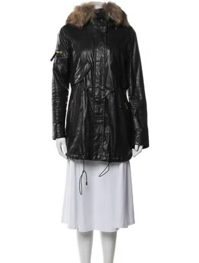 Pre-owned Sam Utility Jacket In Black