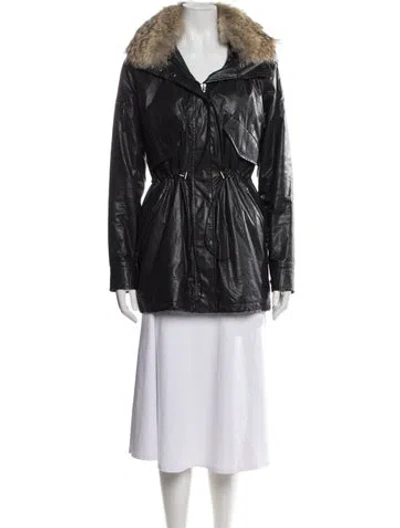 Pre-owned Sam Utility Jacket In Black