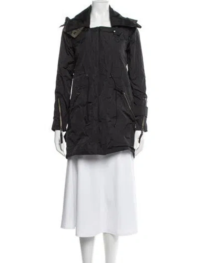 Pre-owned Sam Utility Jacket In Gray