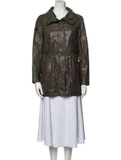 Pre-owned Sam Utility Jacket In Green